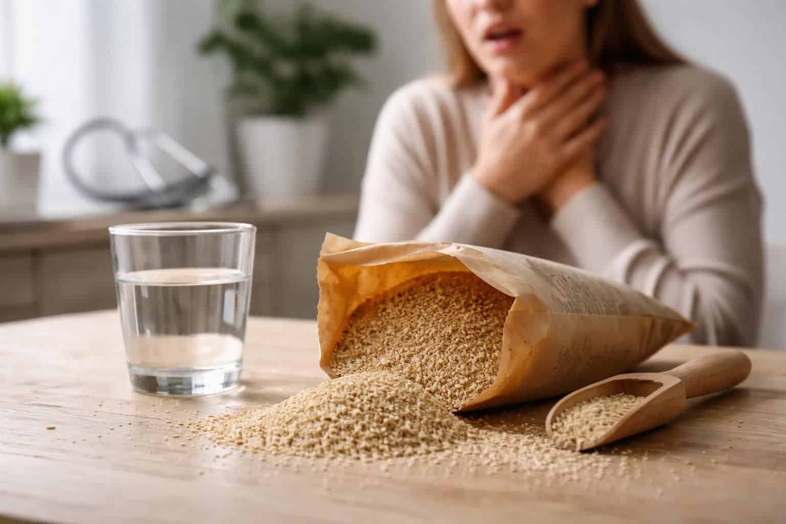 découvrez les risques potentiels liés au psyllium blond et les précautions à prendre pour une consommation sûre. informez-vous avant d'utiliser ce complément naturel.