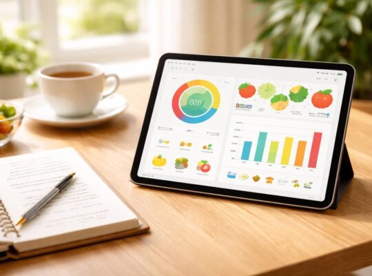 suivez facilement vos objectifs nutritionnels et votre santé grâce à un journal pratique sur ipad. optimisez votre bien-être au quotidien avec notre application dédiée.