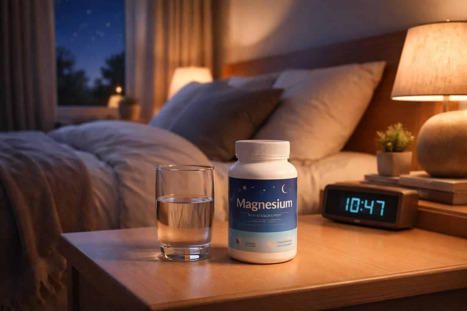découvrez en combien de temps le magnésium agit pour améliorer votre sommeil et profiter de nuits plus calmes et réparatrices.